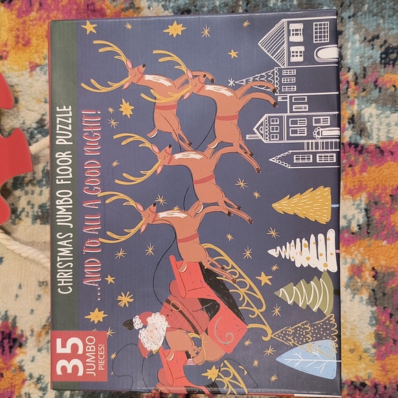 Mud Pie Other - NWOT Mud Pie Christmas Puzzle